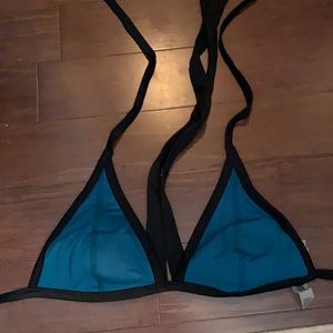 PINK triangle bikini top w wrap straps